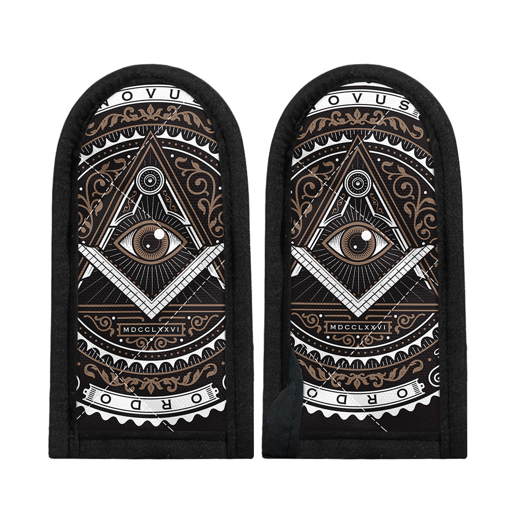 All Seeing Eye Symbol Print Skillet Handle Cover