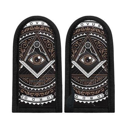 All Seeing Eye Symbol Print Skillet Handle Cover