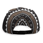 All Seeing Eye Symbol Print Snapback Cap