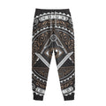 All Seeing Eye Symbol Print Sweatpants