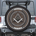All Seeing Eye Symbol Print Tire Cover With Camera Hole