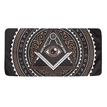 All Seeing Eye Symbol Print Towel