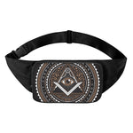 All Seeing Eye Symbol Print Waist Bag