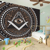 All Seeing Eye Symbol Print Wall Sticker