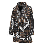 All Seeing Eye Symbol Print Women's Bathrobe