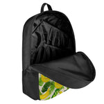 Aloha Banana Pattern Print 17 Inch Backpack