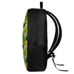Aloha Banana Pattern Print 17 Inch Backpack