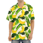 Aloha Banana Pattern Print Aloha Shirt