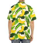 Aloha Banana Pattern Print Aloha Shirt