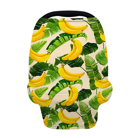 Aloha Banana Pattern Print Baby Seat Cover