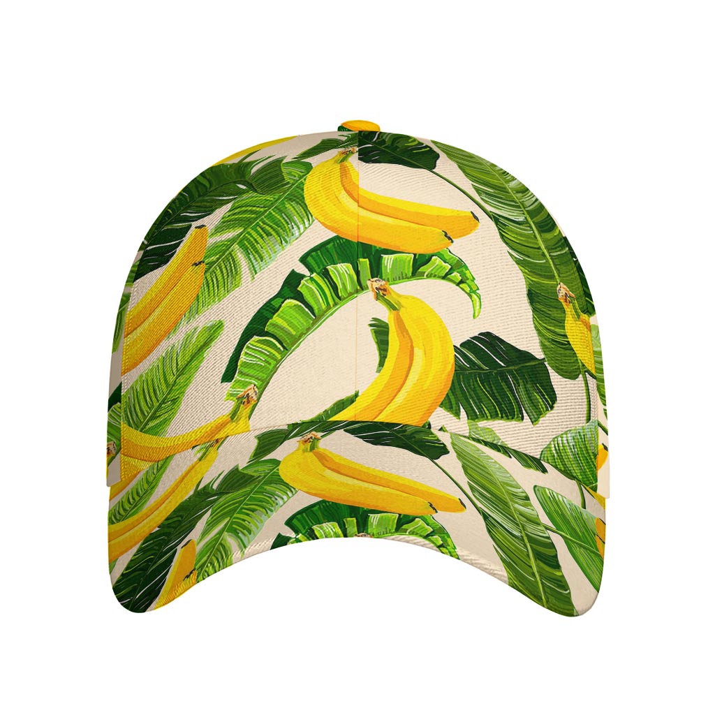Aloha Banana Pattern Print Baseball Cap