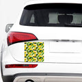 Aloha Banana Pattern Print Car Sticker