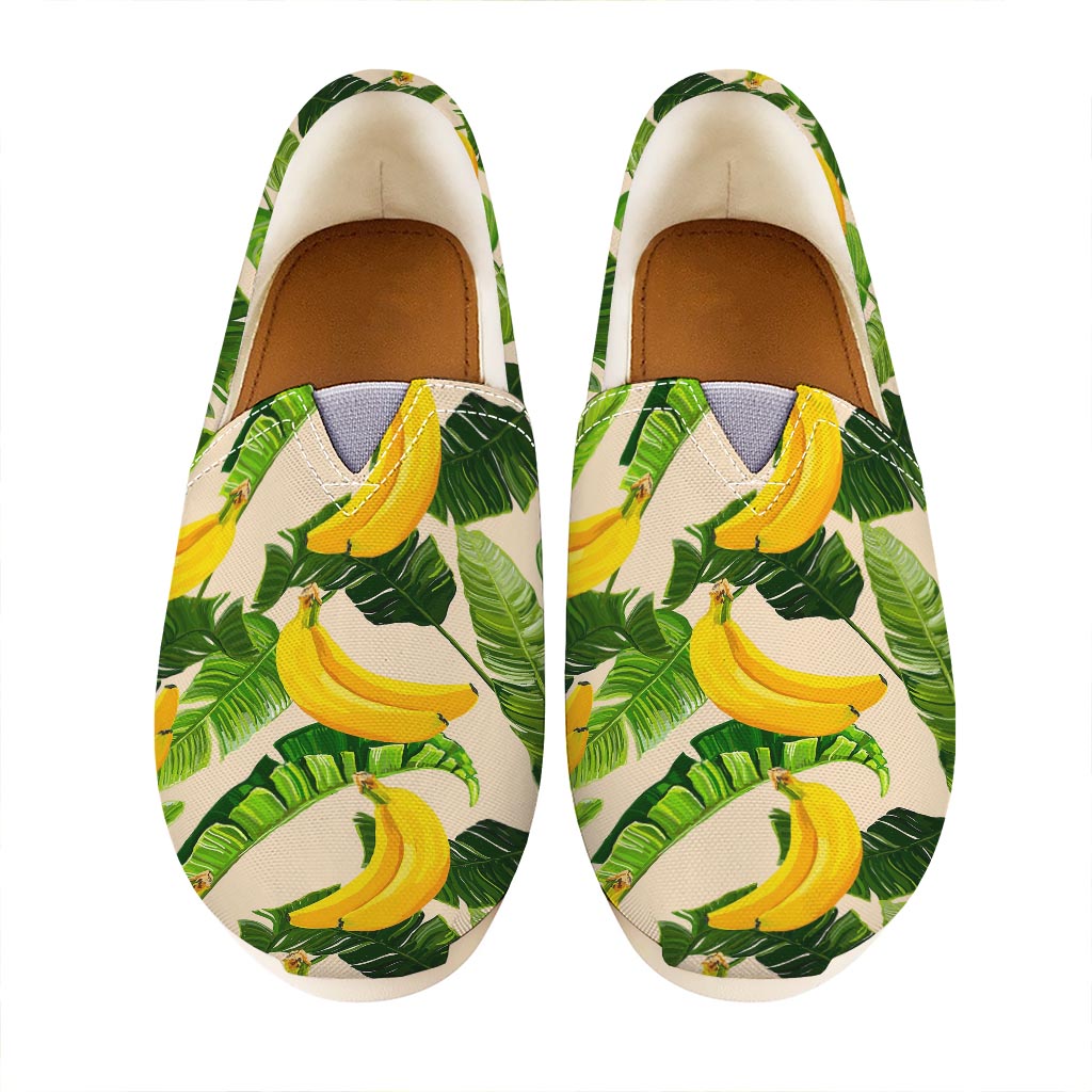 Aloha Banana Pattern Print Casual Shoes