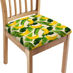 Aloha Banana Pattern Print Chair Cushion Cover