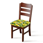 Aloha Banana Pattern Print Chair Cushion Cover
