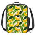 Aloha Banana Pattern Print Crossbody Lunch Bag