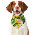 Aloha Banana Pattern Print Dog Bandana