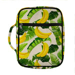 Aloha Banana Pattern Print Front Pocket Bible Bag