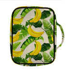 Aloha Banana Pattern Print Front Pocket Bible Bag