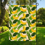 Aloha Banana Pattern Print Garden Flag