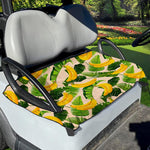 Aloha Banana Pattern Print Golf Cart Seat Cover