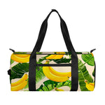 Aloha Banana Pattern Print Gym Bag