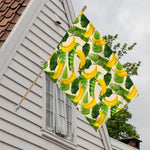 Aloha Banana Pattern Print House Flag