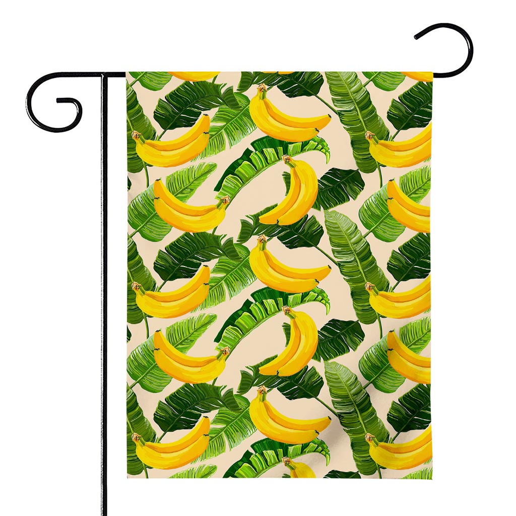 Aloha Banana Pattern Print House Flag