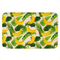 Aloha Banana Pattern Print Indoor Door Mat