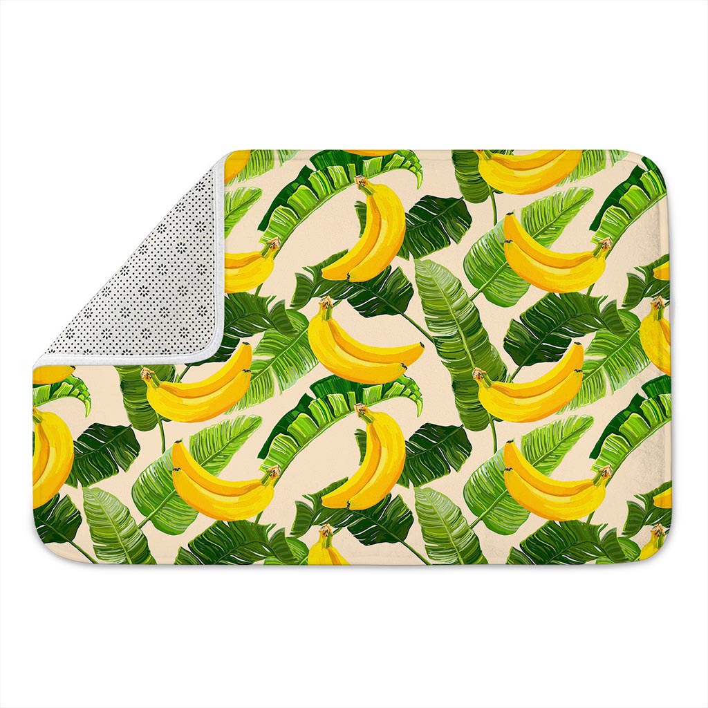 Aloha Banana Pattern Print Indoor Door Mat