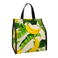 Aloha Banana Pattern Print Insulated Lunch Tote