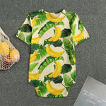 Aloha Banana Pattern Print Men's Bodysuit