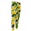 Aloha Banana Pattern Print Men's Compression Pants