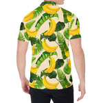 Aloha Banana Pattern Print Men's Shirt