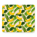 Aloha Banana Pattern Print Mouse Pad