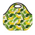 Aloha Banana Pattern Print Neoprene Lunch Bag