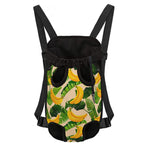 Aloha Banana Pattern Print Pet Carrier Backpack