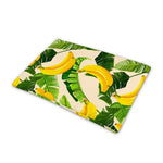 Aloha Banana Pattern Print Pet Cooling Mat Cover