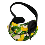 Aloha Banana Pattern Print Pet Sling Carrier