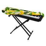 Aloha Banana Pattern Print Piano Keyboard Cover