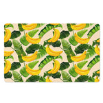 Aloha Banana Pattern Print Polyester Doormat