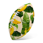 Aloha Banana Pattern Print Rugby Ball