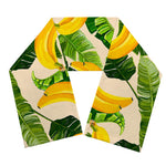 Aloha Banana Pattern Print Scarf