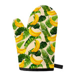 Aloha Banana Pattern Print Single Oven Mitt