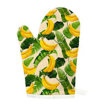 Aloha Banana Pattern Print Single Oven Mitt