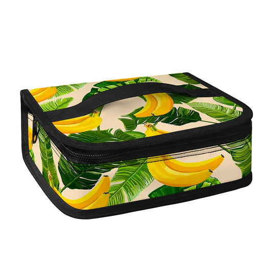 Aloha Banana Pattern Print Small Lunch Bag