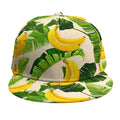 Aloha Banana Pattern Print Snapback Cap