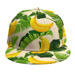 Aloha Banana Pattern Print Snapback Cap