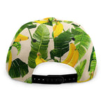 Aloha Banana Pattern Print Snapback Cap