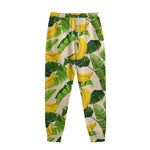 Aloha Banana Pattern Print Sweatpants